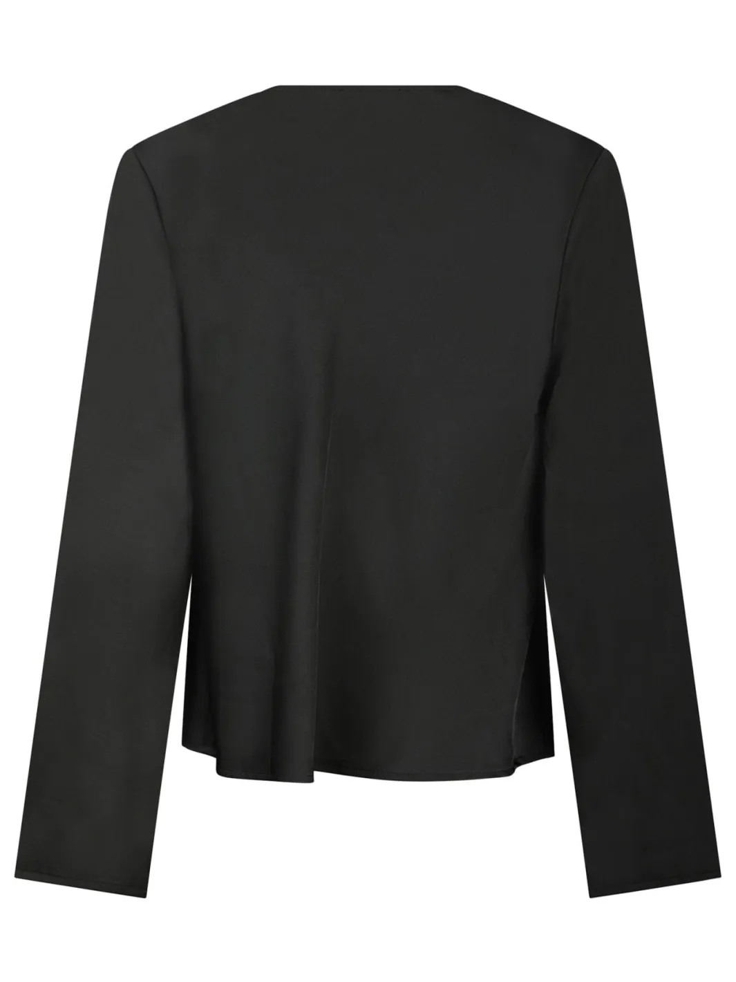 Hot Neo Noir Vallista Soft Satin Blouse 163844 Black