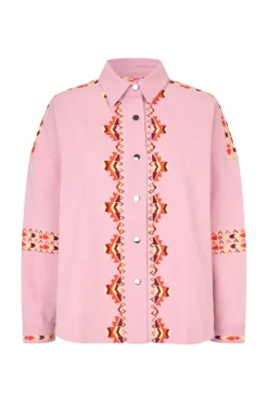 Lollys Laundry Veidall Overshirt Ls26104-1003 51 Pink