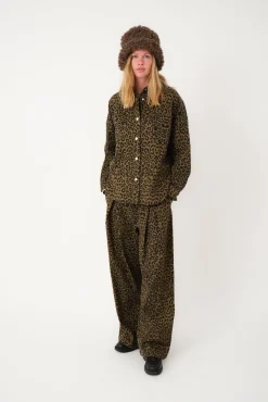 Hot Lollys Laundry Veidall Shirt Ls25461-1043 72 Leopard Print