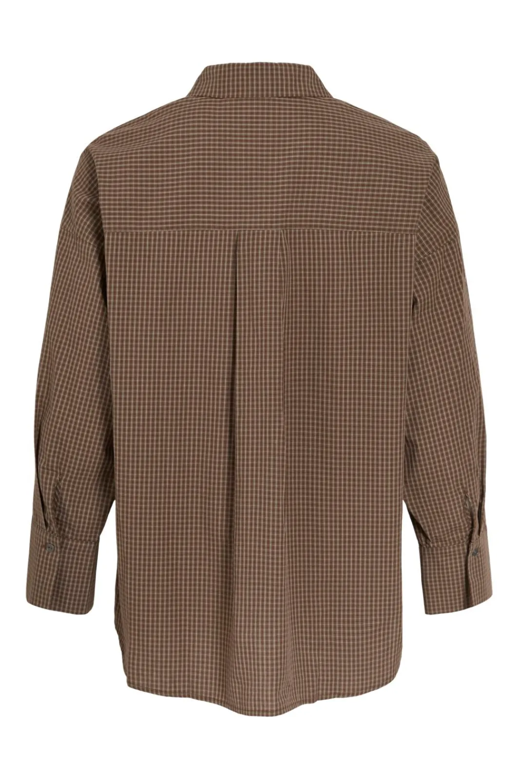 Discount Vila Vichek L/S Shirt 5102131 Coffee Bean Brown