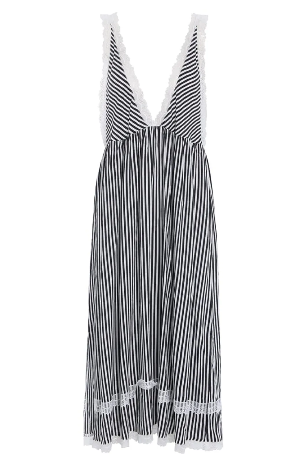 Best Hunkøn Vicky Dress 25982 Black Striped