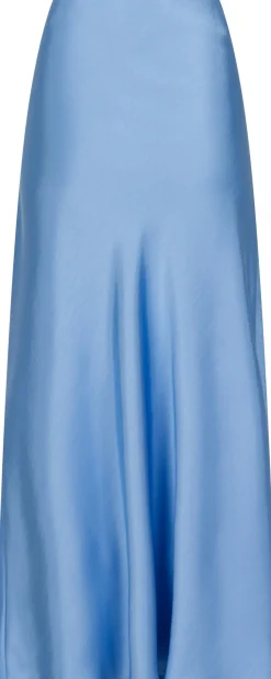 Online Neo Noir Vicky Heavy Sateen Skirt Dusty Blue