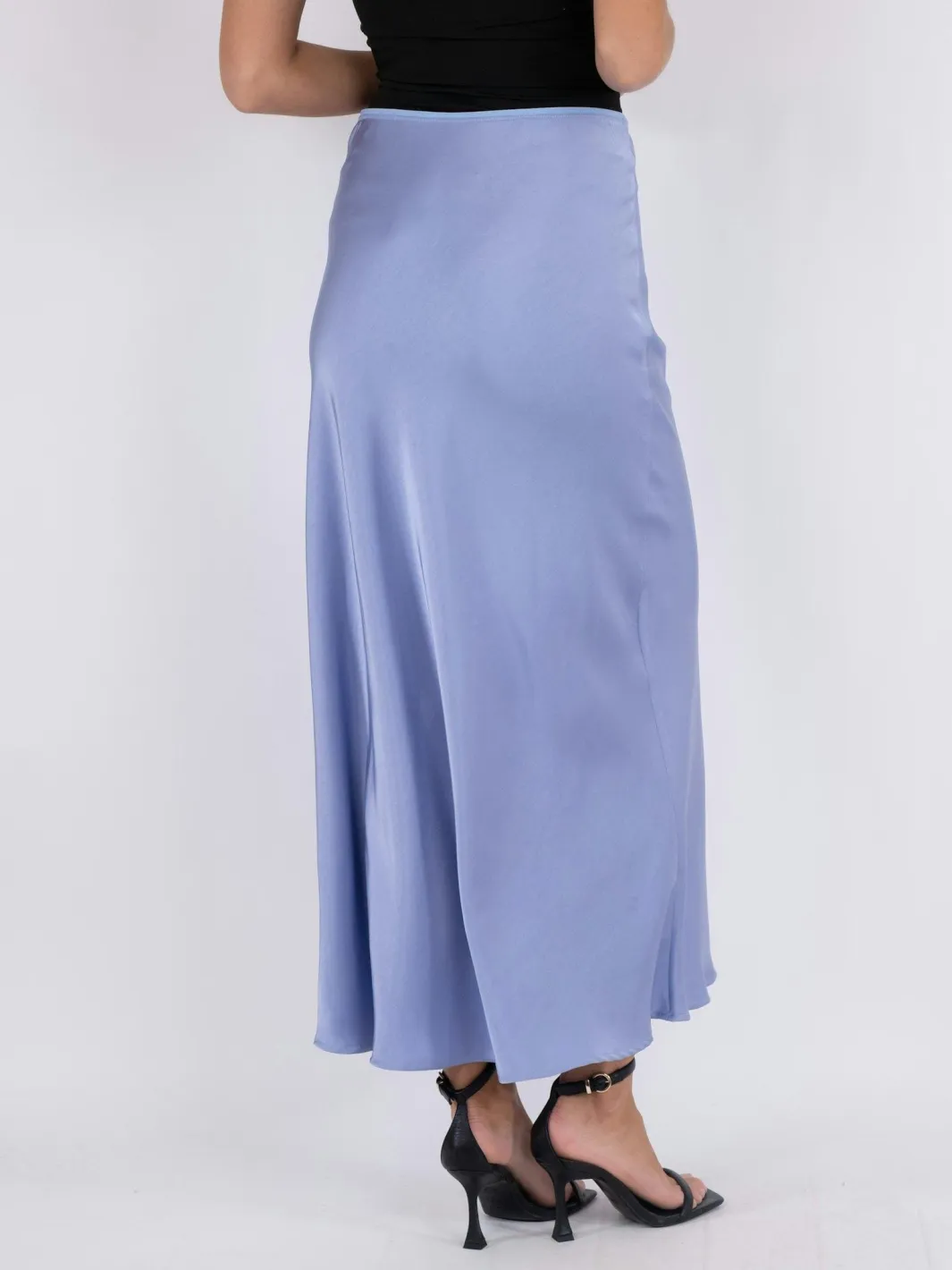 Best Neo Noir Vicky Heavy Sateen Skirt Lilac