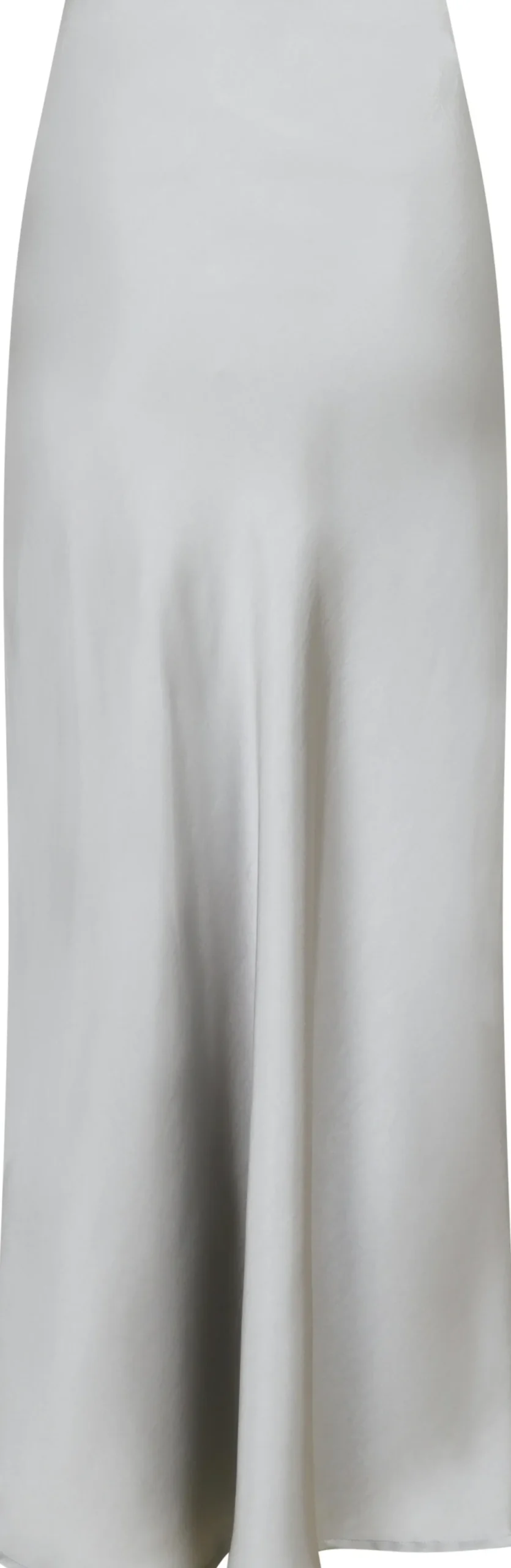 Neo Noir Vicky Heavy Sateen Skirt Silver