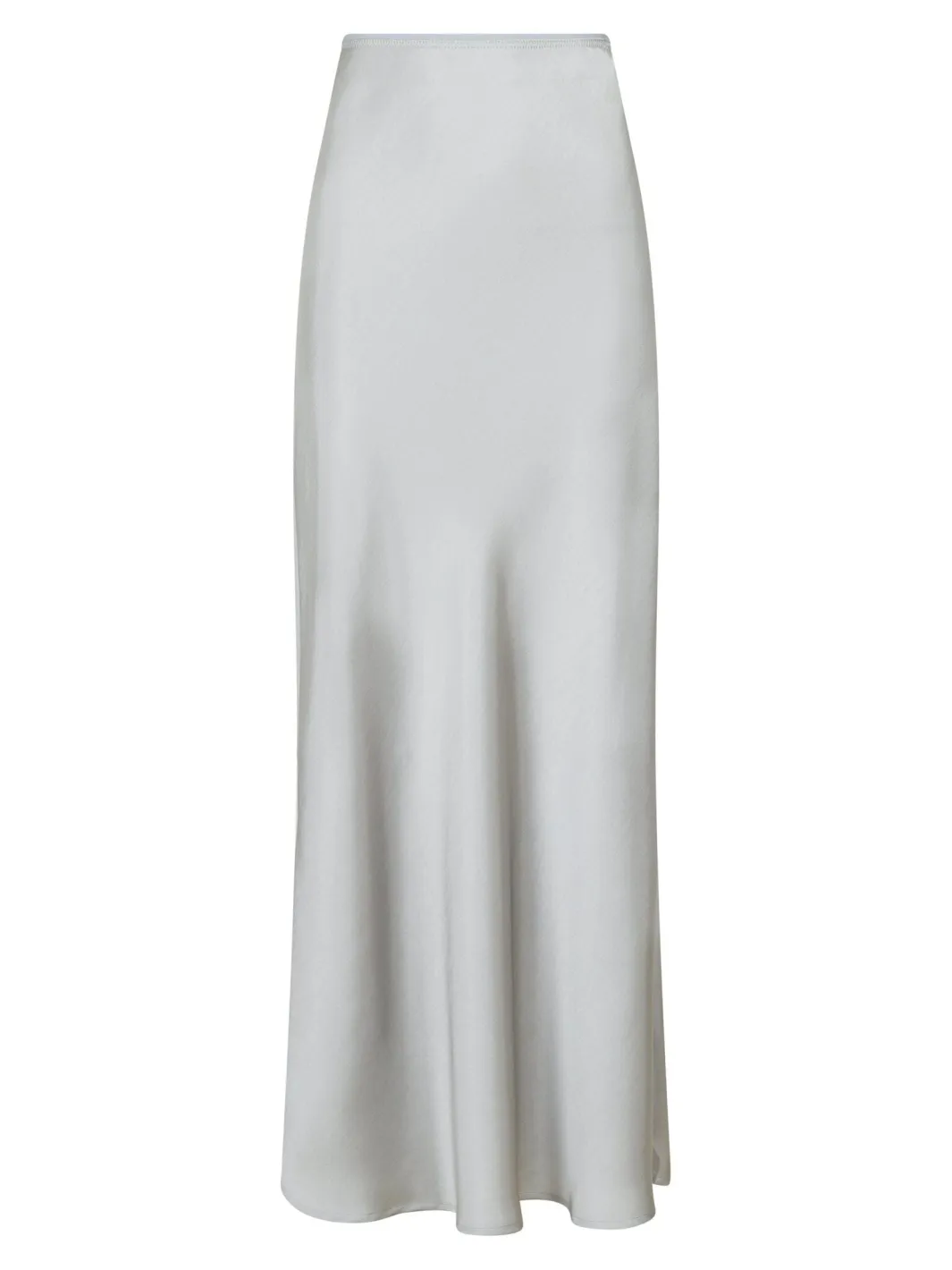 Neo Noir Vicky Heavy Sateen Skirt Silver
