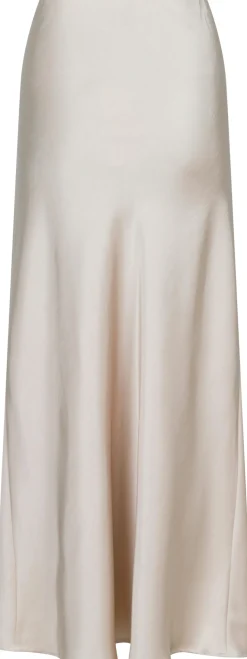Online Neo Noir Vicky Heavy Sateen Skirt Champagne