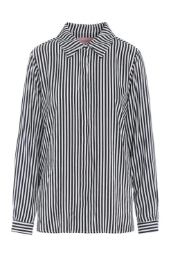 Best Hunkøn Vicky Shirt 25980 Black Striped