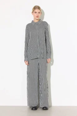 Best Hunkøn Vicky Shirt 25980 Black Striped