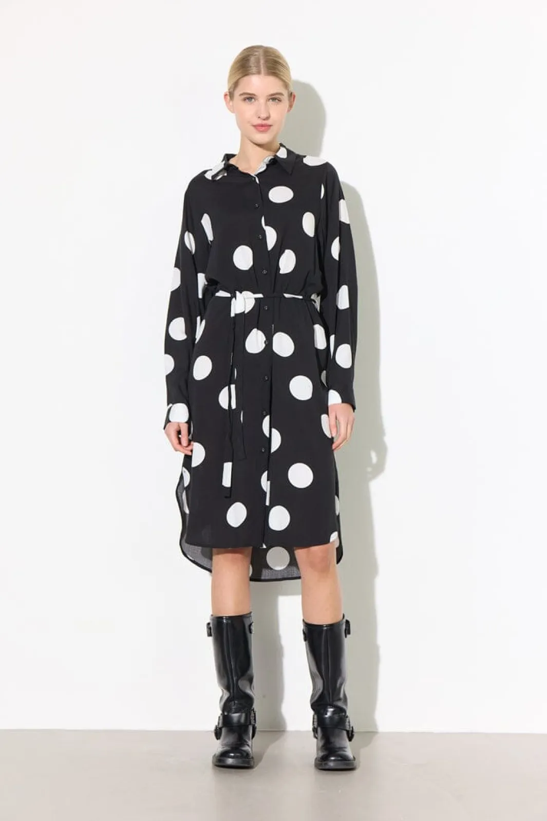 Hunkøn Vicky Shirtdress 25983 Big Dots