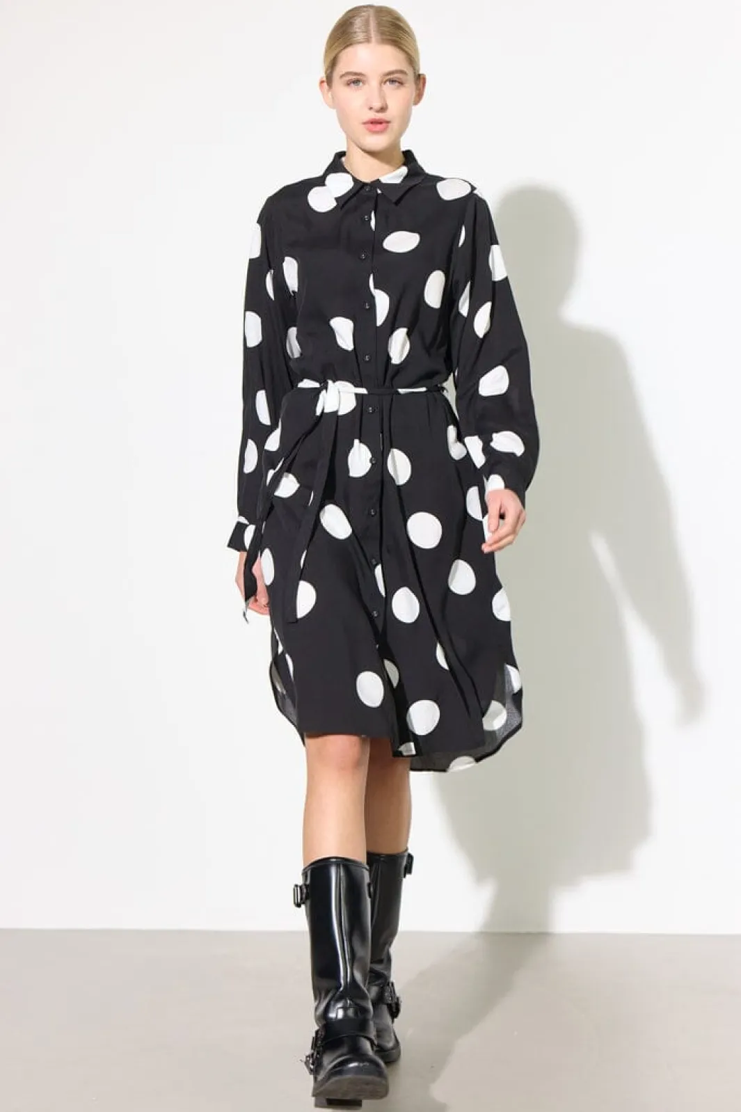 Hunkøn Vicky Shirtdress 25983 Big Dots