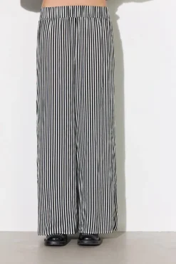 Hot Hunkøn Vicky Trousers 25981 Black Striped