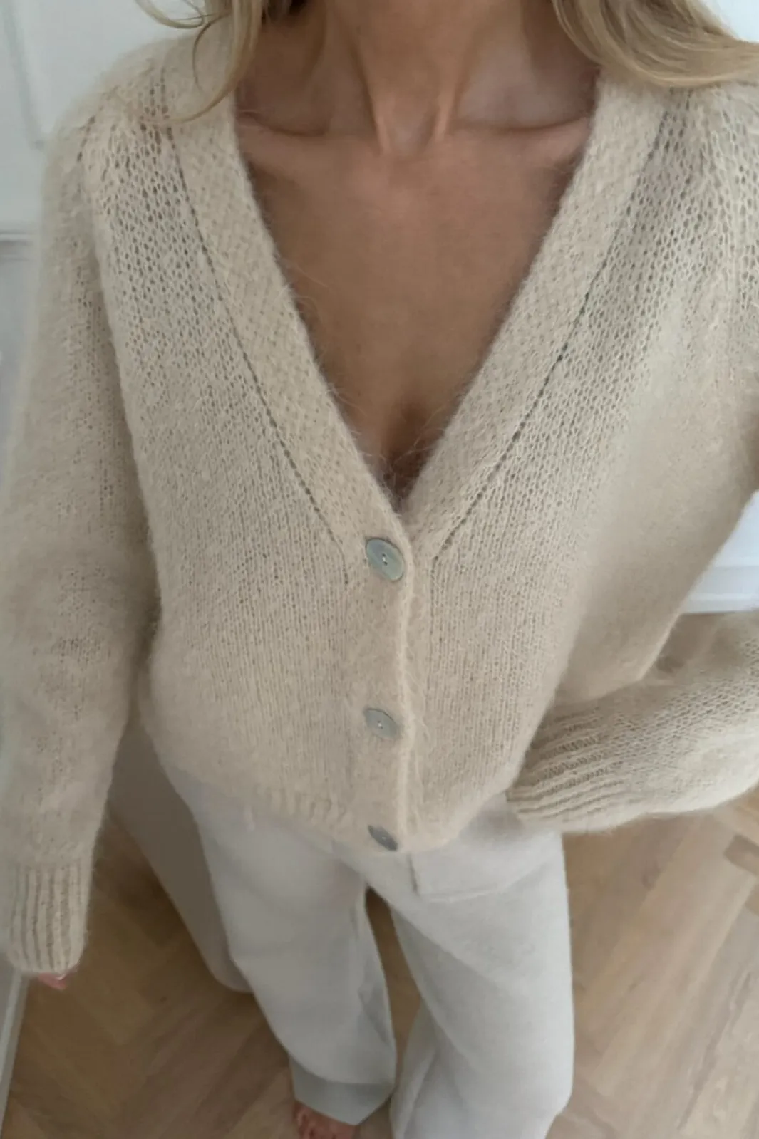 New BYIC Vickyic Cardigan 3339 Creme