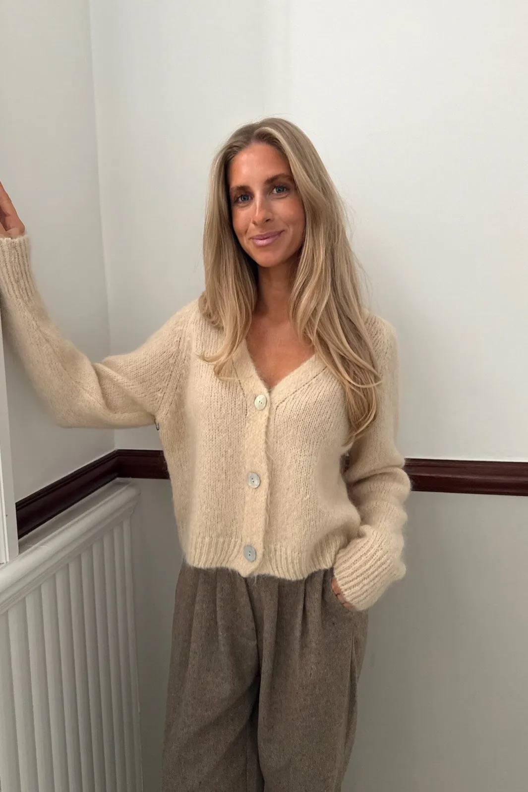 New BYIC Vickyic Cardigan 3339 Creme