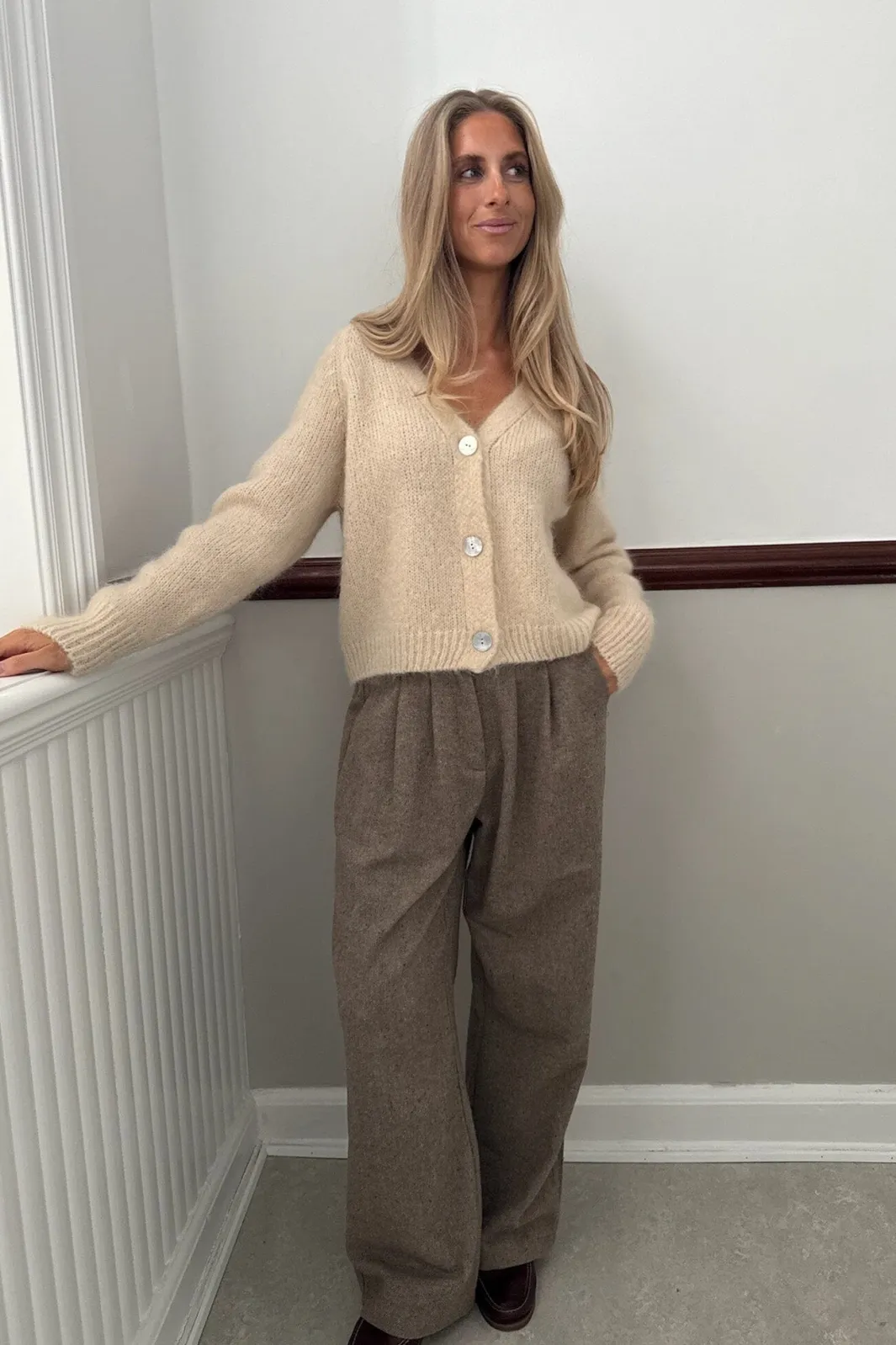 New BYIC Vickyic Cardigan 3339 Creme