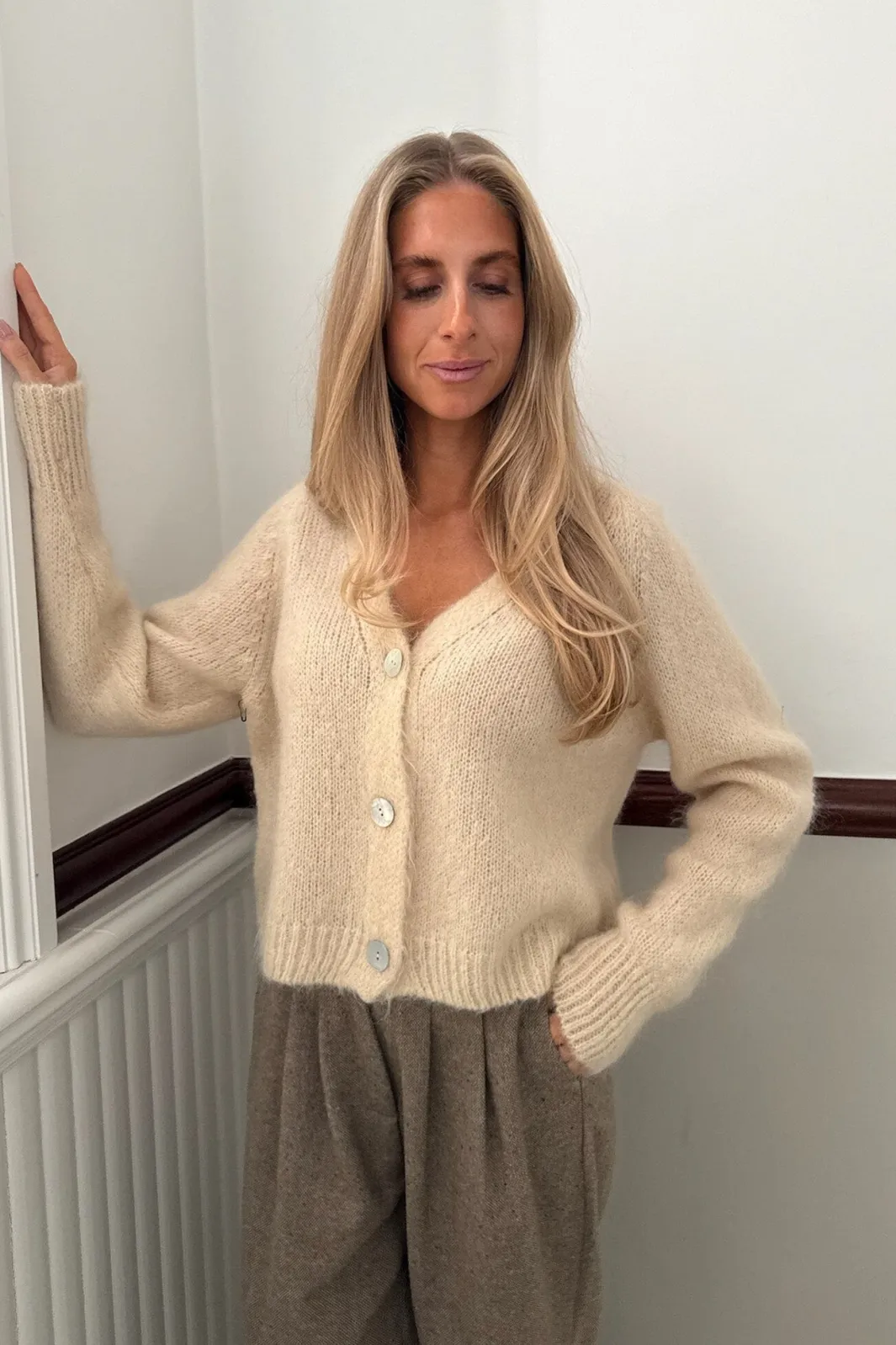 New BYIC Vickyic Cardigan 3339 Creme