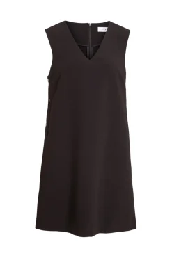 New Vila Vidroem Sl V-Neck Tailored Dress 4780538 Black Beauty