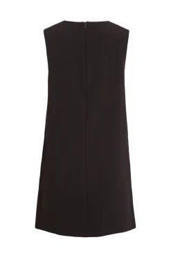 New Vila Vidroem Sl V-Neck Tailored Dress 4780538 Black Beauty