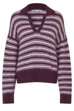Second Female Vienna Knit Collar 59982 3145 Sassafras