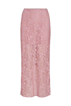 Vila Vihibo Midi Lace Skirt 4900037 Ballerina Two Tone Lace