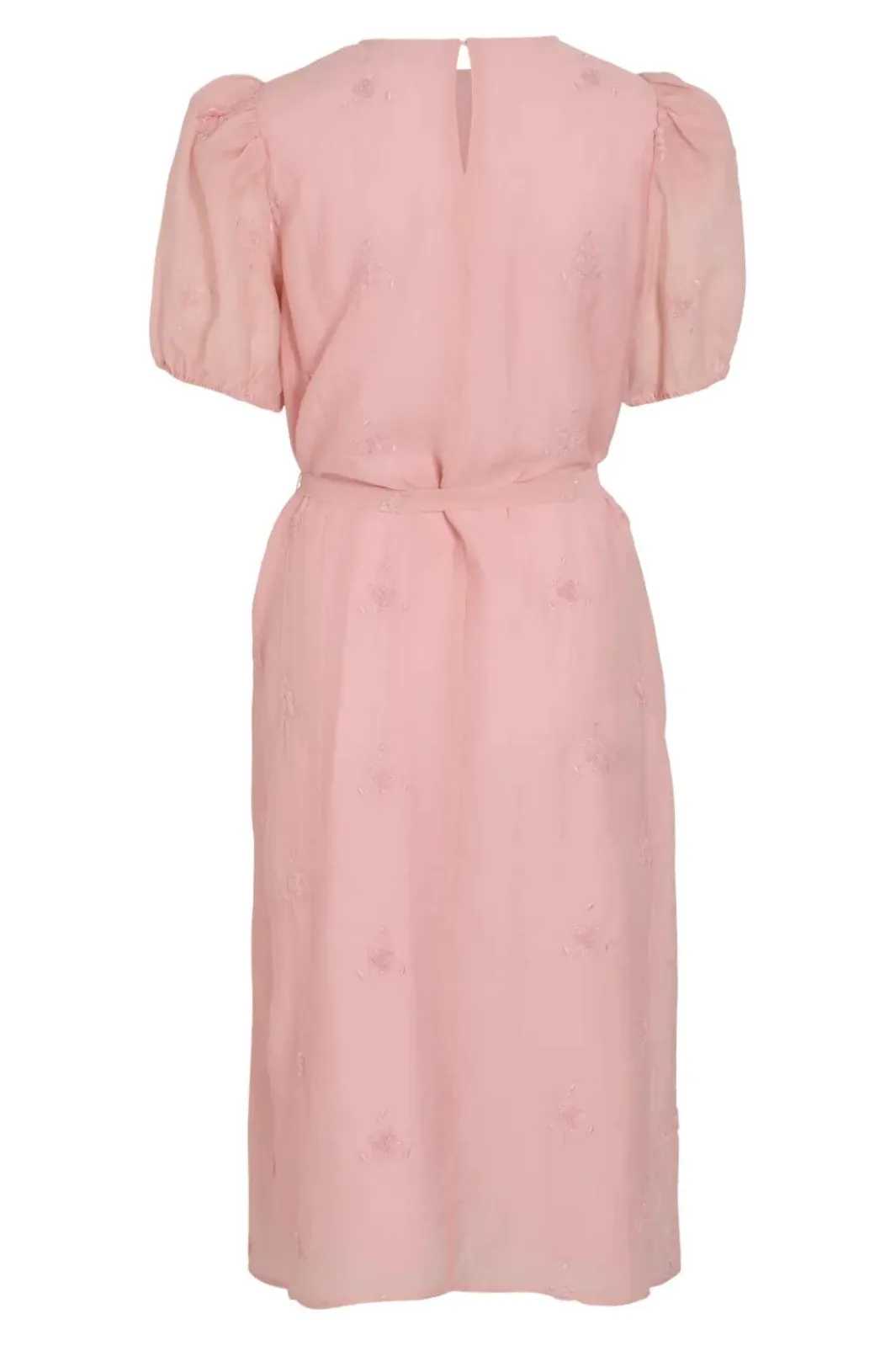 New Vila Vihilma 2/4 Midi Dress 4904944 Ballerina Embroidery