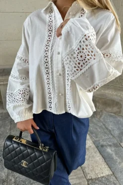 Clearance BYIC Vilda Shirt White