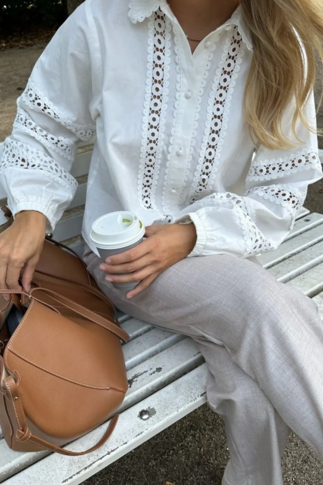 Clearance BYIC Vilda Shirt White