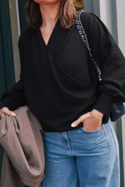 Neo Noir Vildra Blouse Black