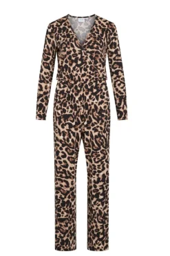 Hot Vila Vileoa L/S Jumpsuit 4872607 Black Leo