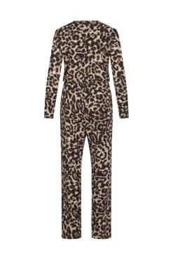 Hot Vila Vileoa L/S Jumpsuit 4872607 Black Leo