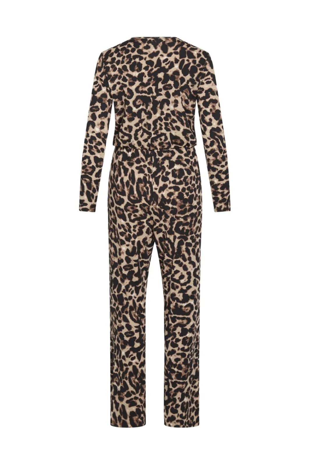 Hot Vila Vileoa L/S Jumpsuit 4872607 Black Leo