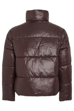 Online Vila Vilidda L/S Shinny Puffer Short Jacket 4897448 Fig