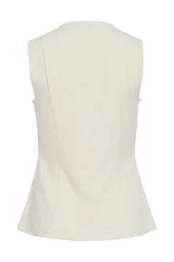 Outlet Vila Vimerlano O-Neck S/L Vest 4904180 Birch