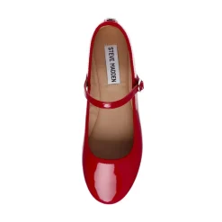 Steve Madden Vinetta Sandal SM11003146 608 Red Patent