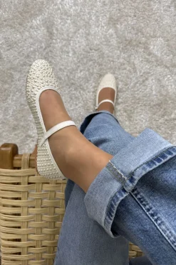 Best Steve Madden Vinetta-P Sandal SM11003666 104 Ivory