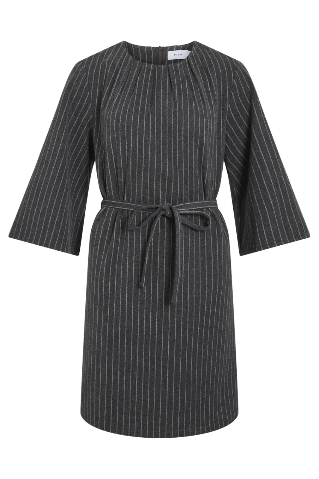 Vila Vinicca 3/4 Dress 4891341 Dark Grey Melange