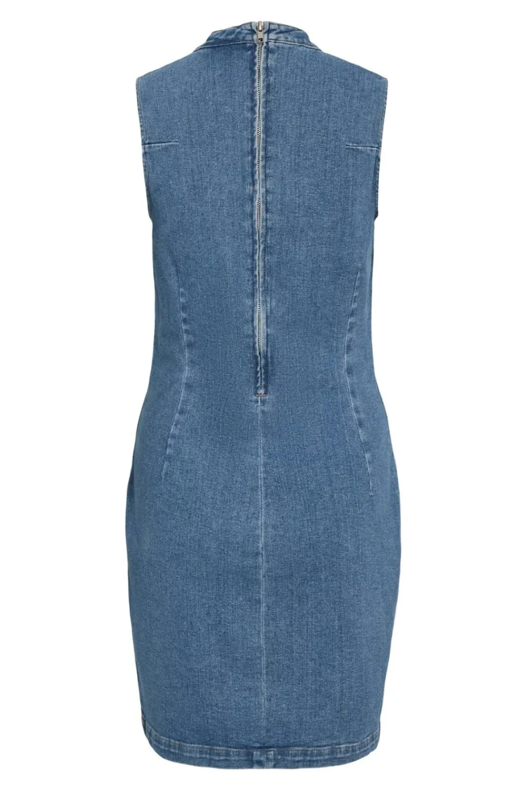 Sale Vila Vinona S/L Denim Dress 4957322 Medium Blue Denim