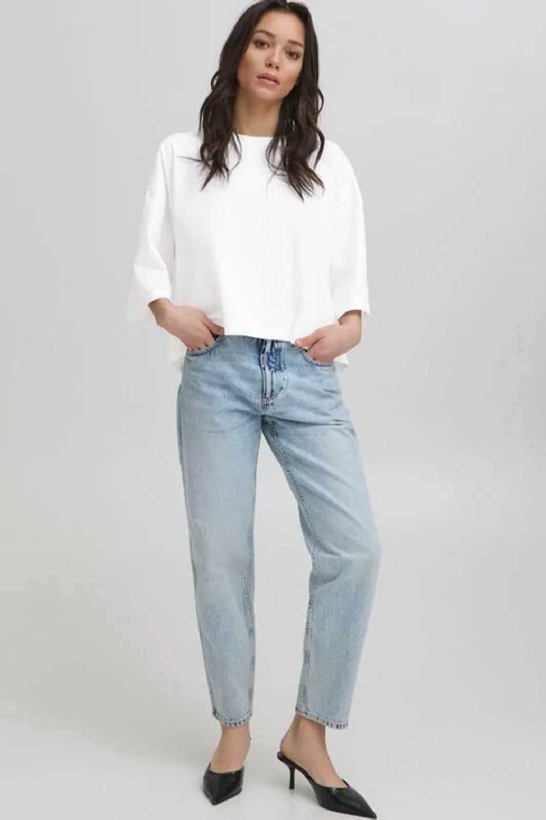 Outlet Ball Viola Bp Cropped Oz Tee 50405365 114800