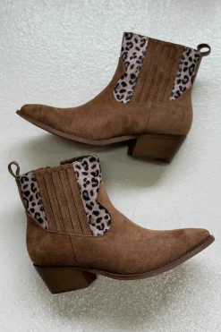 Sale Bloom Violet Boots Leopard