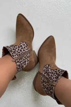 Sale Bloom Violet Boots Leopard