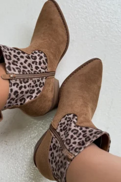 Sale Bloom Violet Boots Leopard