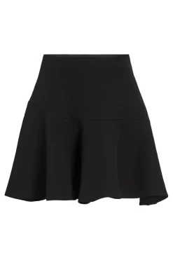 Online Vila Visabby Short Skirt 4810883 Black Beauty