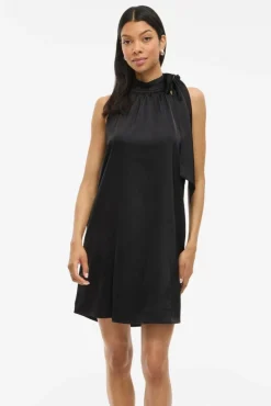 Sale Vila Visally S/L Dress 4916298 Black