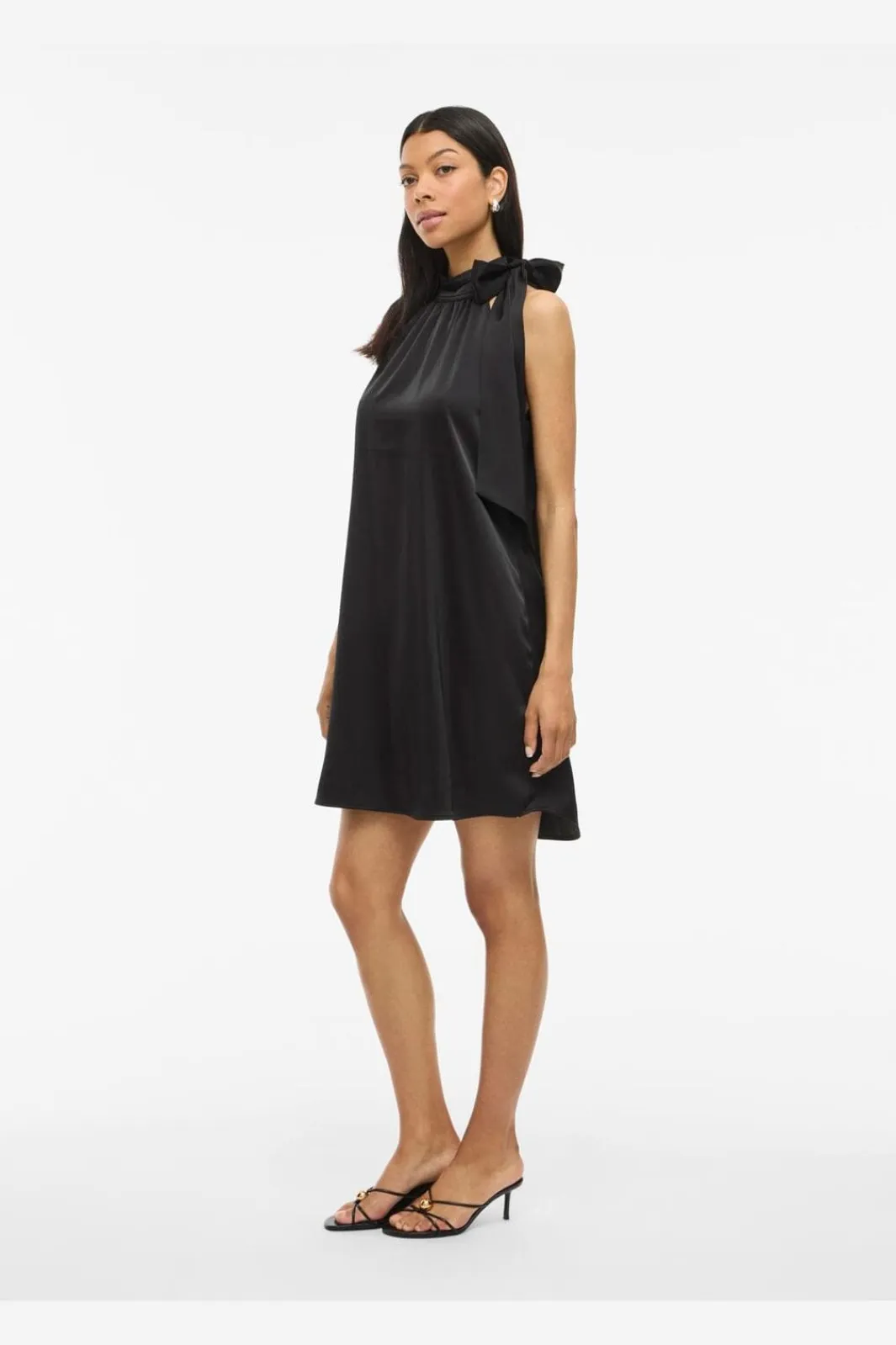 Sale Vila Visally S/L Dress 4916298 Black