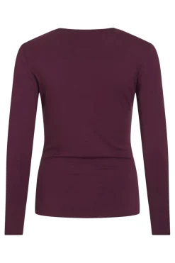 Online Vila Visempa Crew Neck L/S Top 4831713 Fig