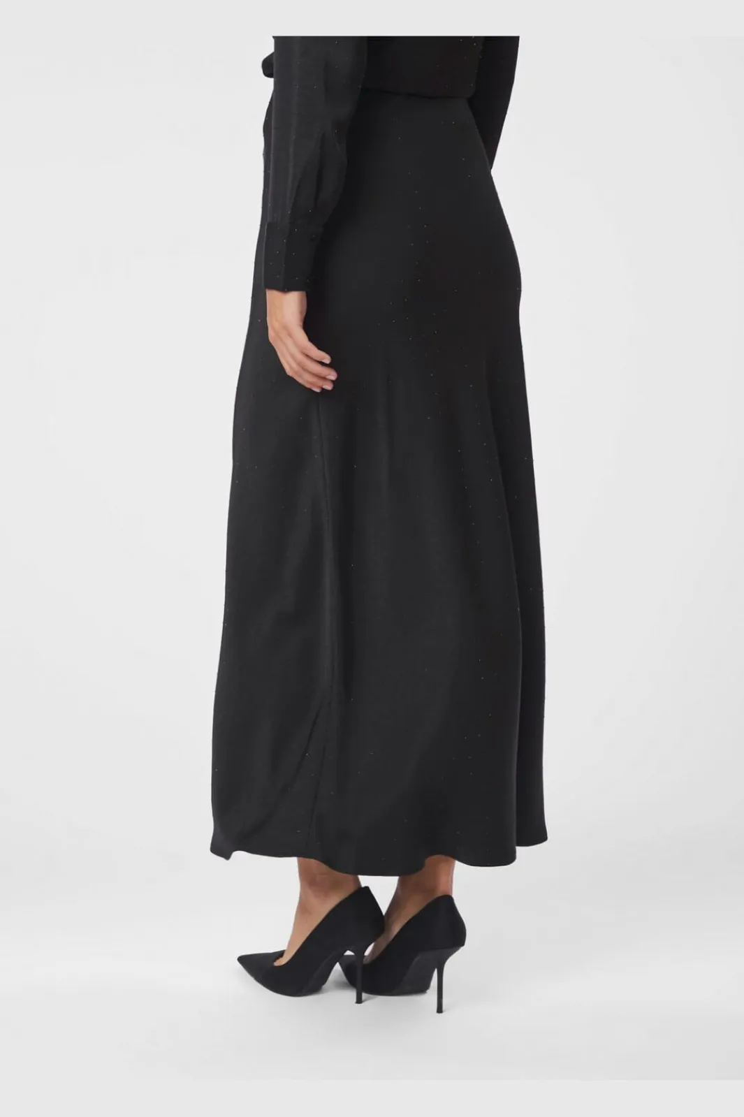 Best Neo Noir Viso Heavy Sateen Bedaz Skirt 166890 100