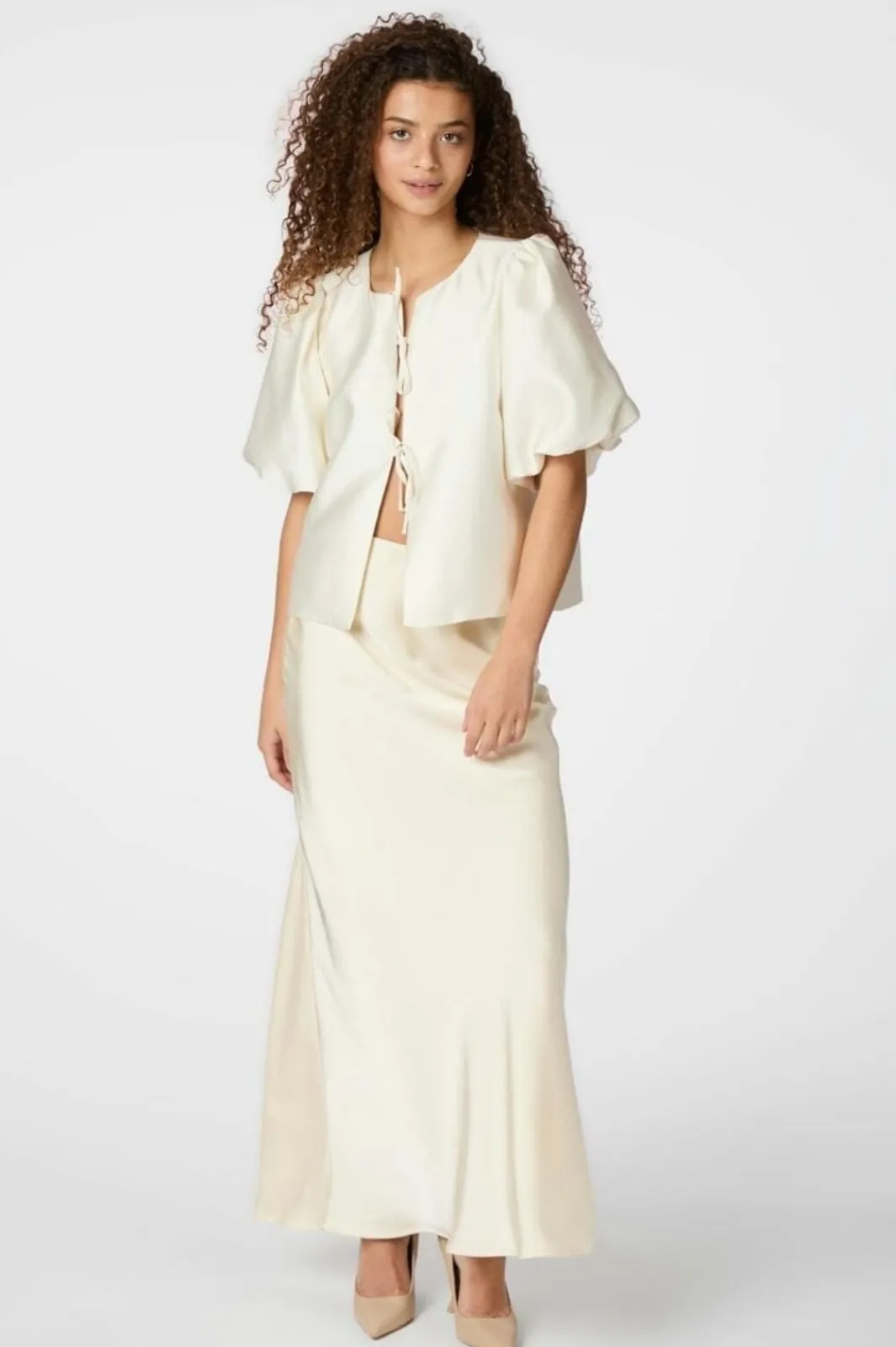 Best Neo Noir Viso Heavy Sateen Skirt 165067 621