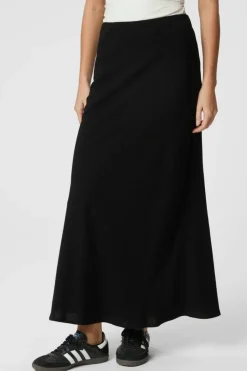 Clearance Neo Noir Viso Linen Skirt 161871 100
