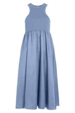 Discount Vila Visonja S/L Midi Dress 4905065 Frozen Fjord