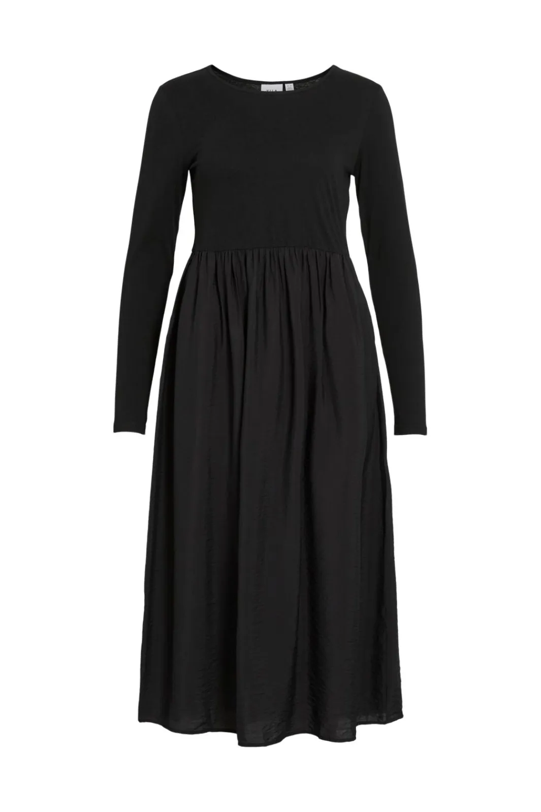 Discount Vila Vistine L/S Midi Dress Fw 5057227 Black