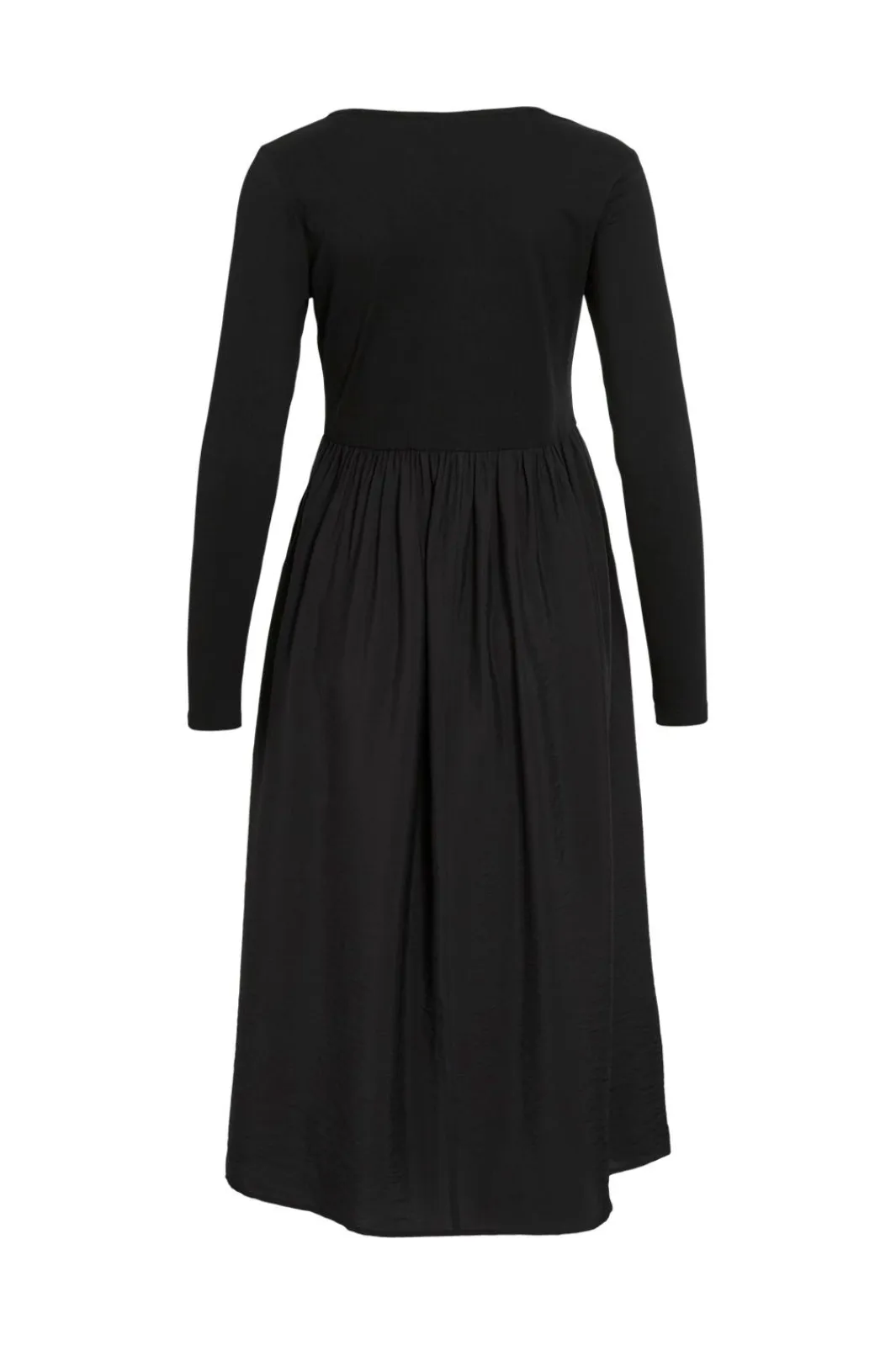 Discount Vila Vistine L/S Midi Dress Fw 5057227 Black